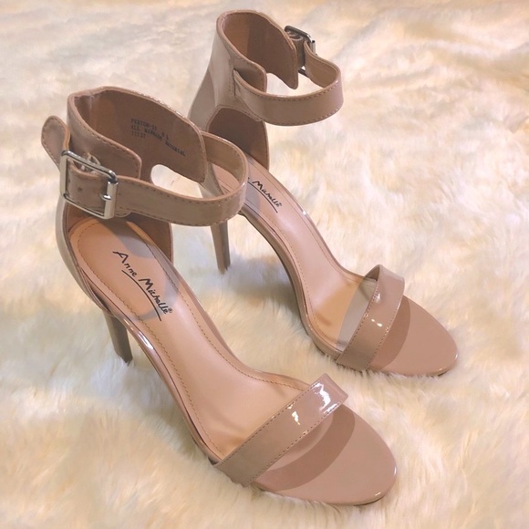 Anne Michelle, Patent Leather, & Nude Heels - Picture 1 of 8